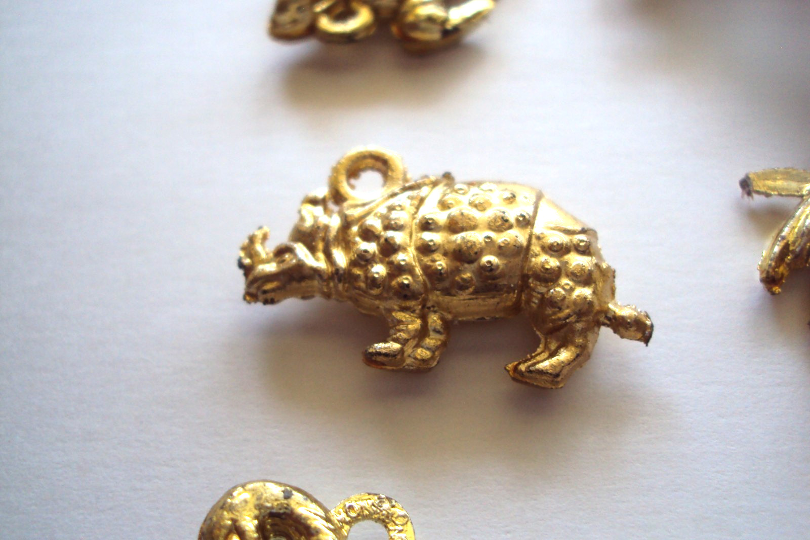 Vtg Gumball Charm Cracker Jack 60's HK LOT EPPY Charms Vending machine prize