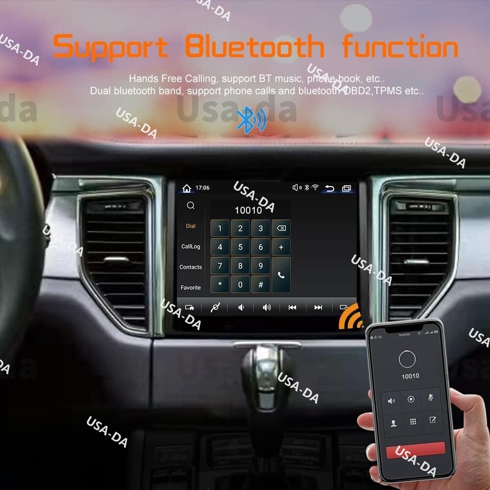 8.4" touch screen Car Radio Navigation GPS CarPlay for Porsche Macan 2014-2017
