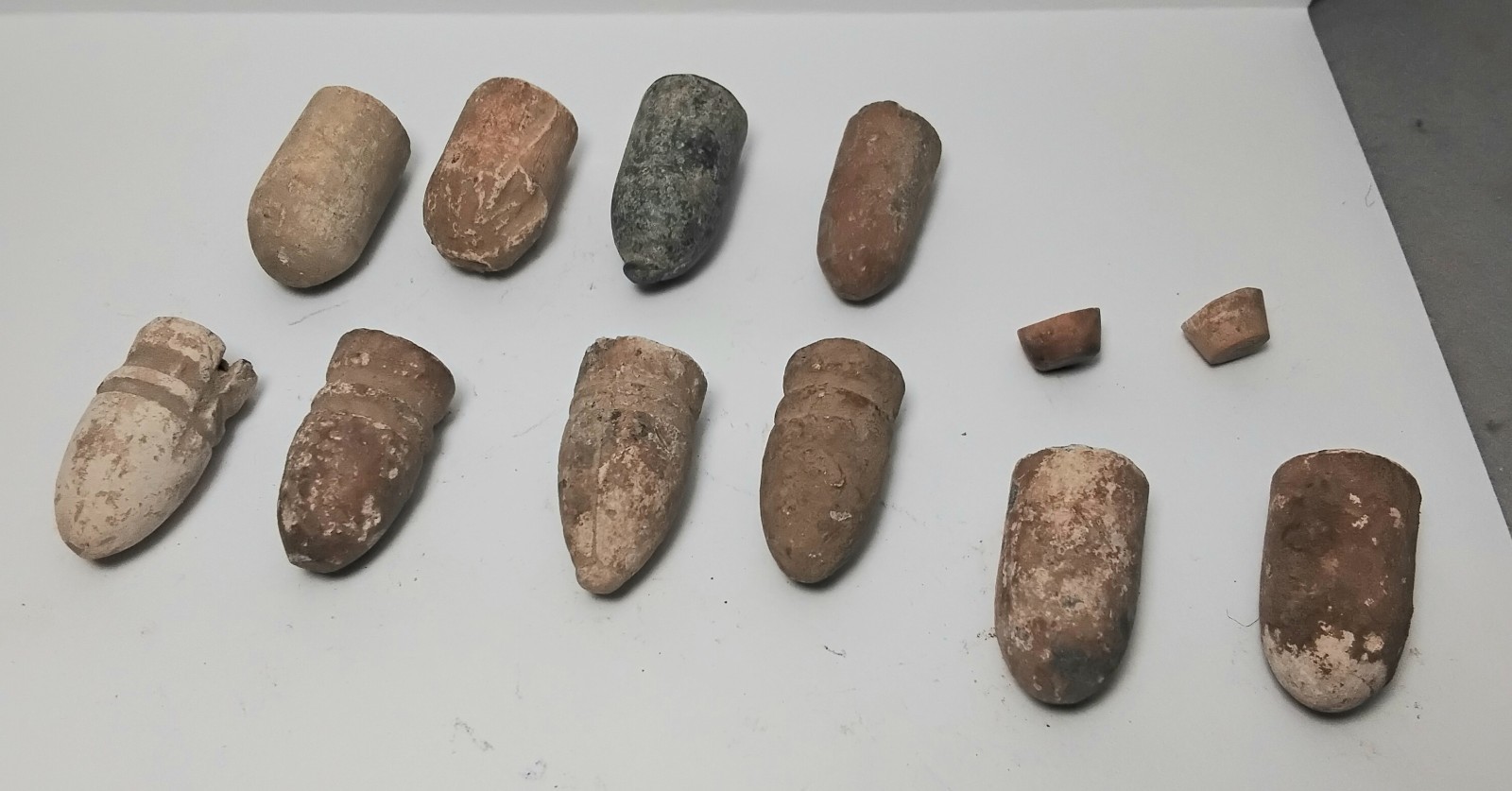 10 Civil War Relic Confederate bullets 2 .57 Enfield, Gardners, Prichetts $28.00