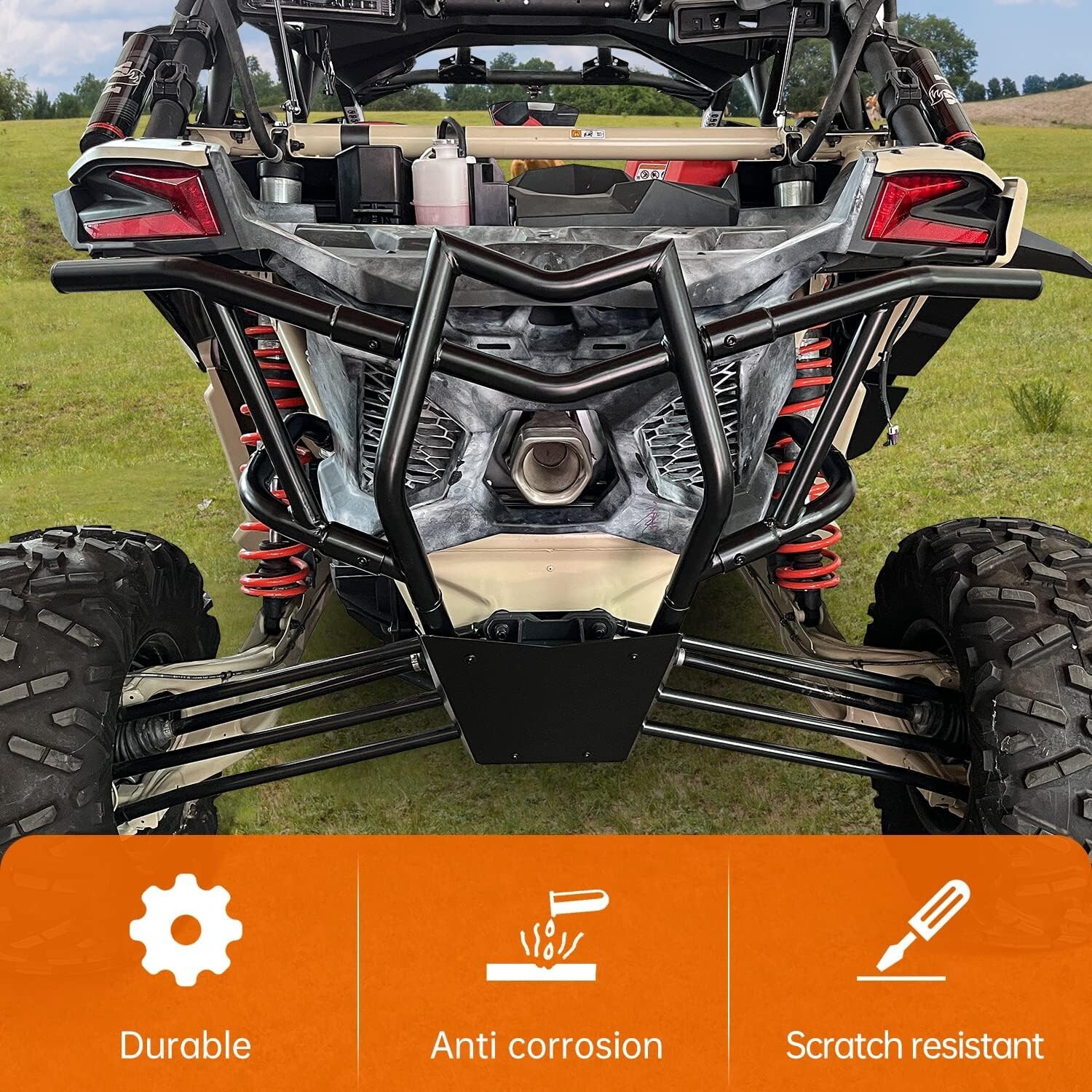 Rear Combined Bumper Compatible with Can Am Maverick X3 2017-2022,for 715002880