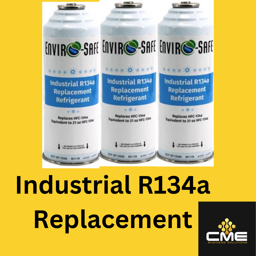 R134a Replacement Refrigerant- 3 Pack, Coldest Refrigerant for Cars, Envirosafe