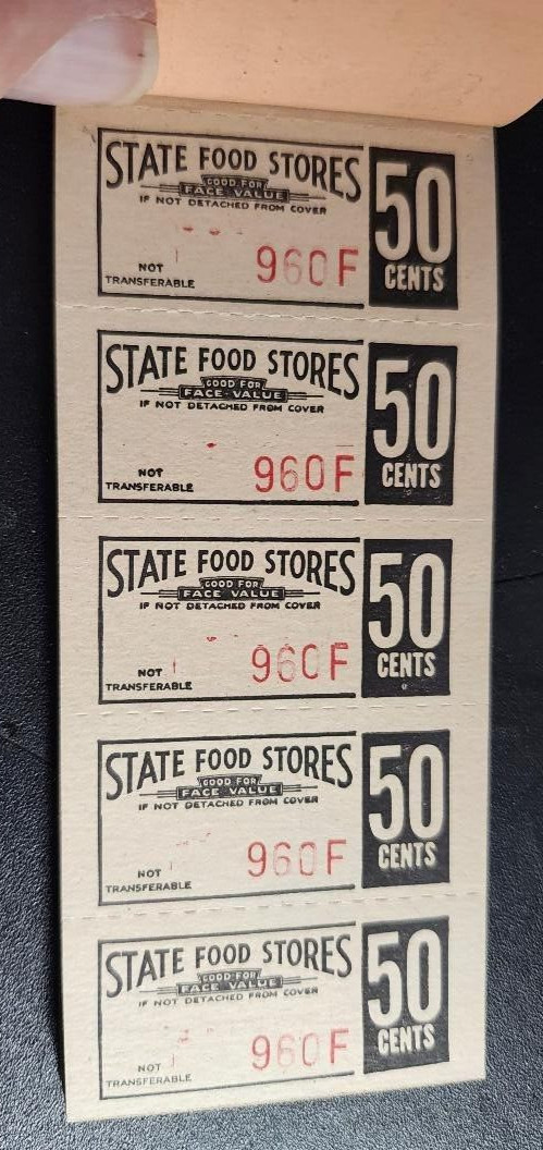 State Food stores coupons $10. BOOK SCRIP TOKEN UNC WEST VIRGINIA 70 coupons