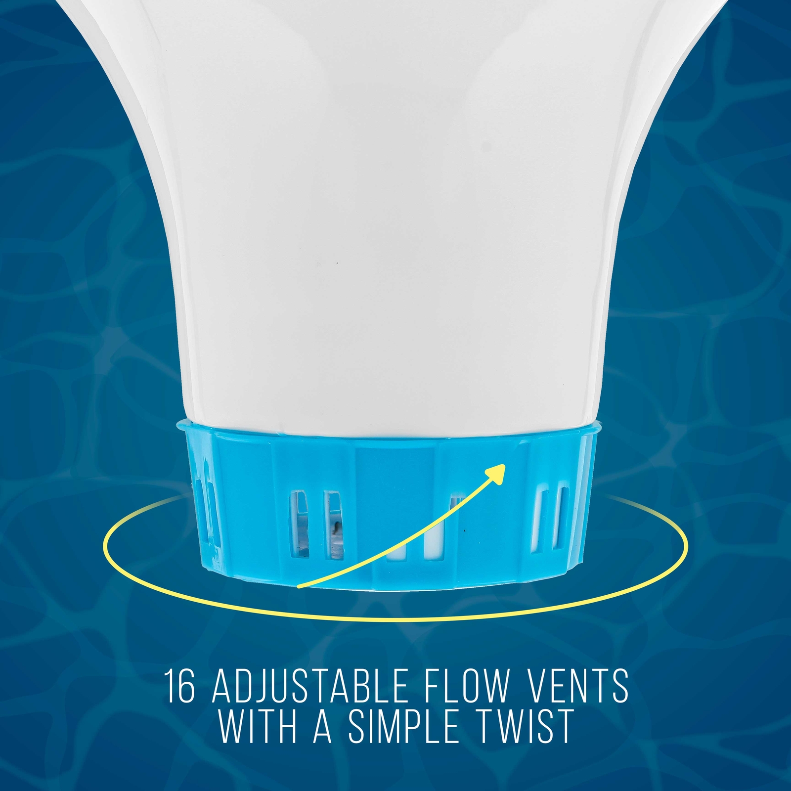 U.S. Pool Supply Pool Spa Hot Tub Floating 1" 1.5" Tablet Dispenser Thermometer