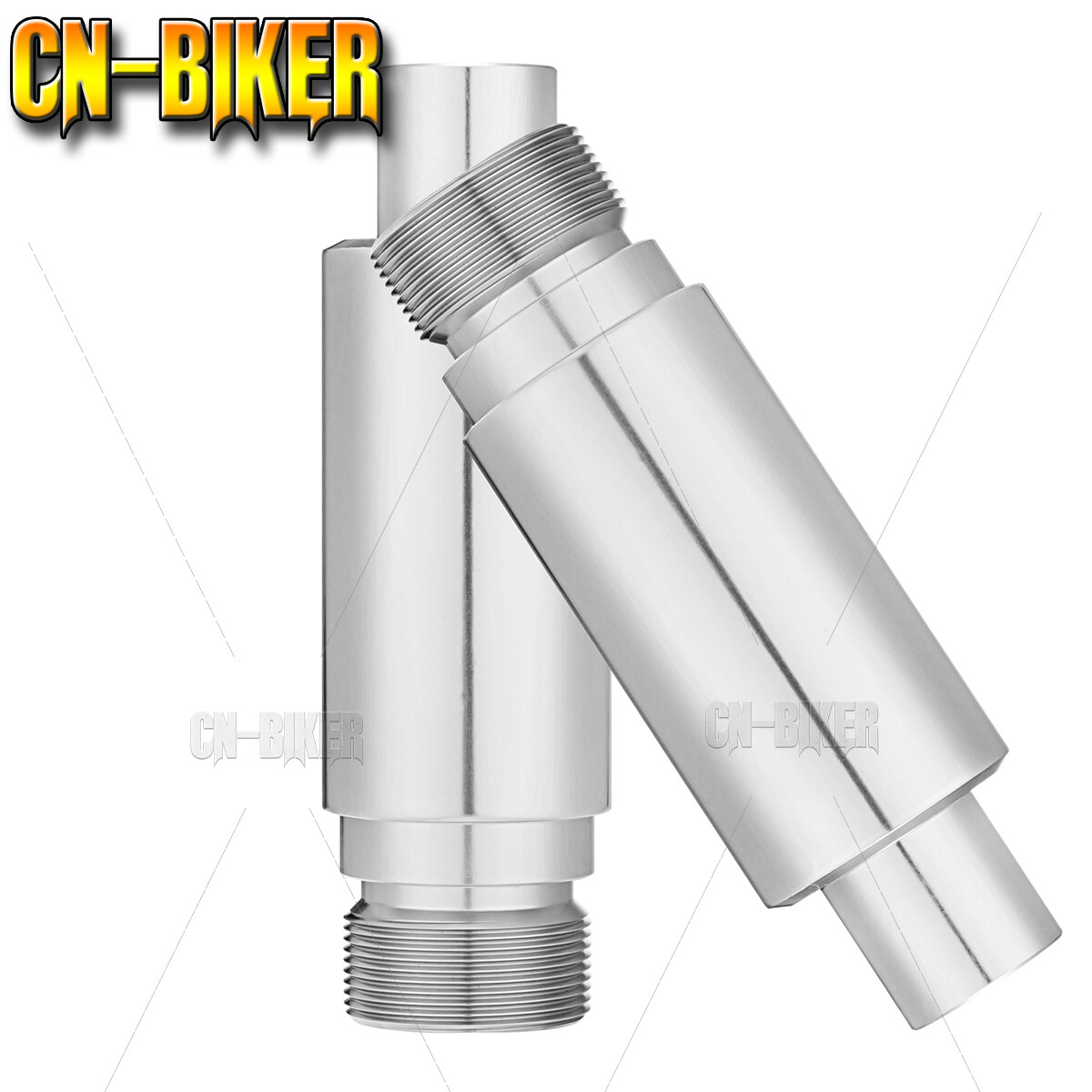 Heavy-Duty 41mm 3" Front Fork Tube Extensions For 86-17 Harley Softail Touring