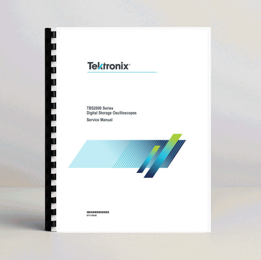 Tektronix TBS2000 Series Oscilloscope Service Manual