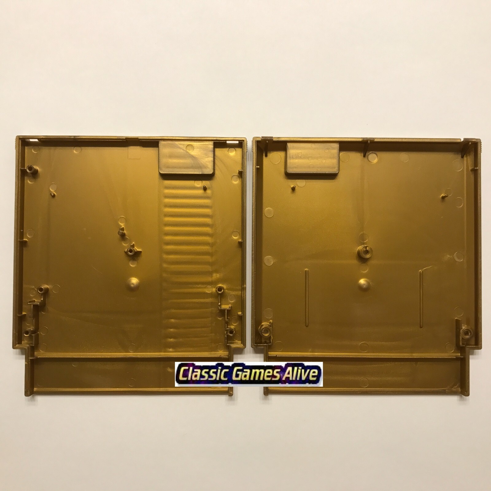 Zelda Gold Cart Shell for N64, SNES and NES replacement (Majora’s Mask style)