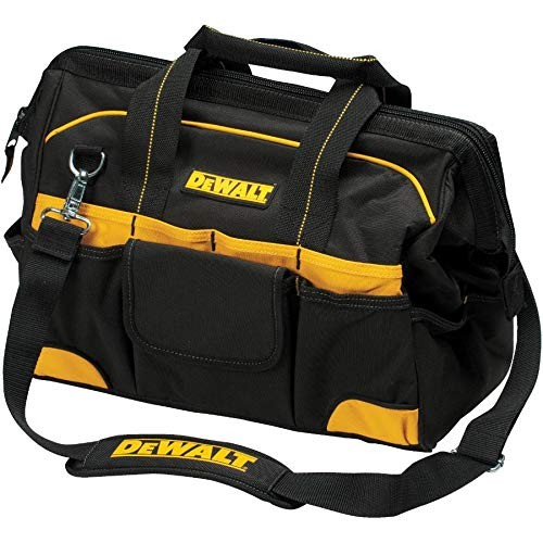 DeWalt DG5543 Tradesman Heavy Duty 16" Tool Bag 33 Pockets, Reinforced Handles