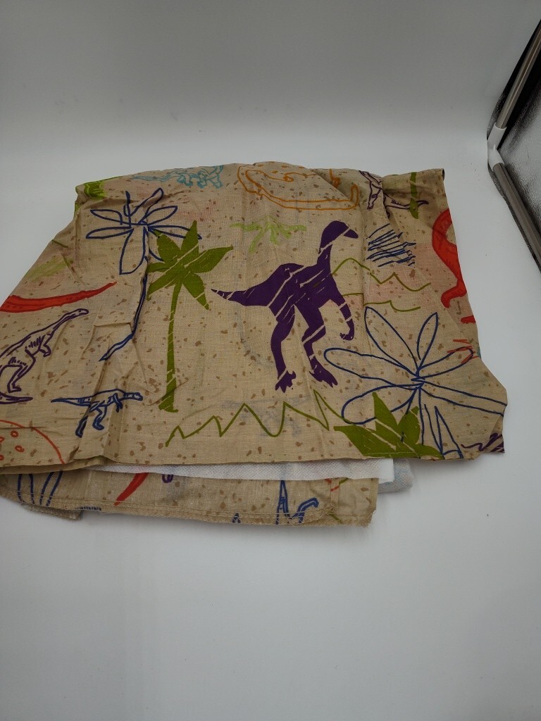 Dinosaurs Twin Bed Skirt Colorful Kids Bedding 13in Drop