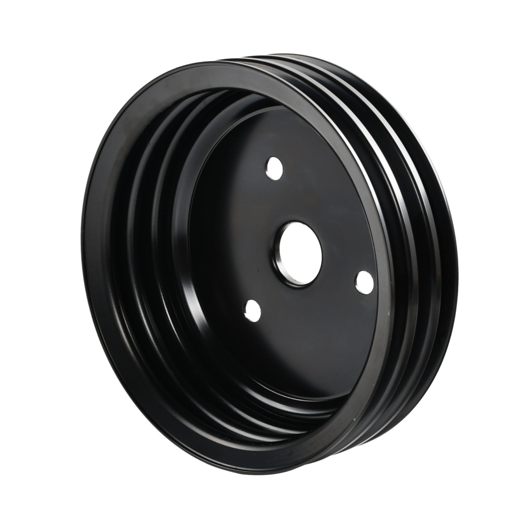 2 Grooves Short Water Pump Pulley + 3G Crankshaft for SB Chevy 327 305 350 SWP