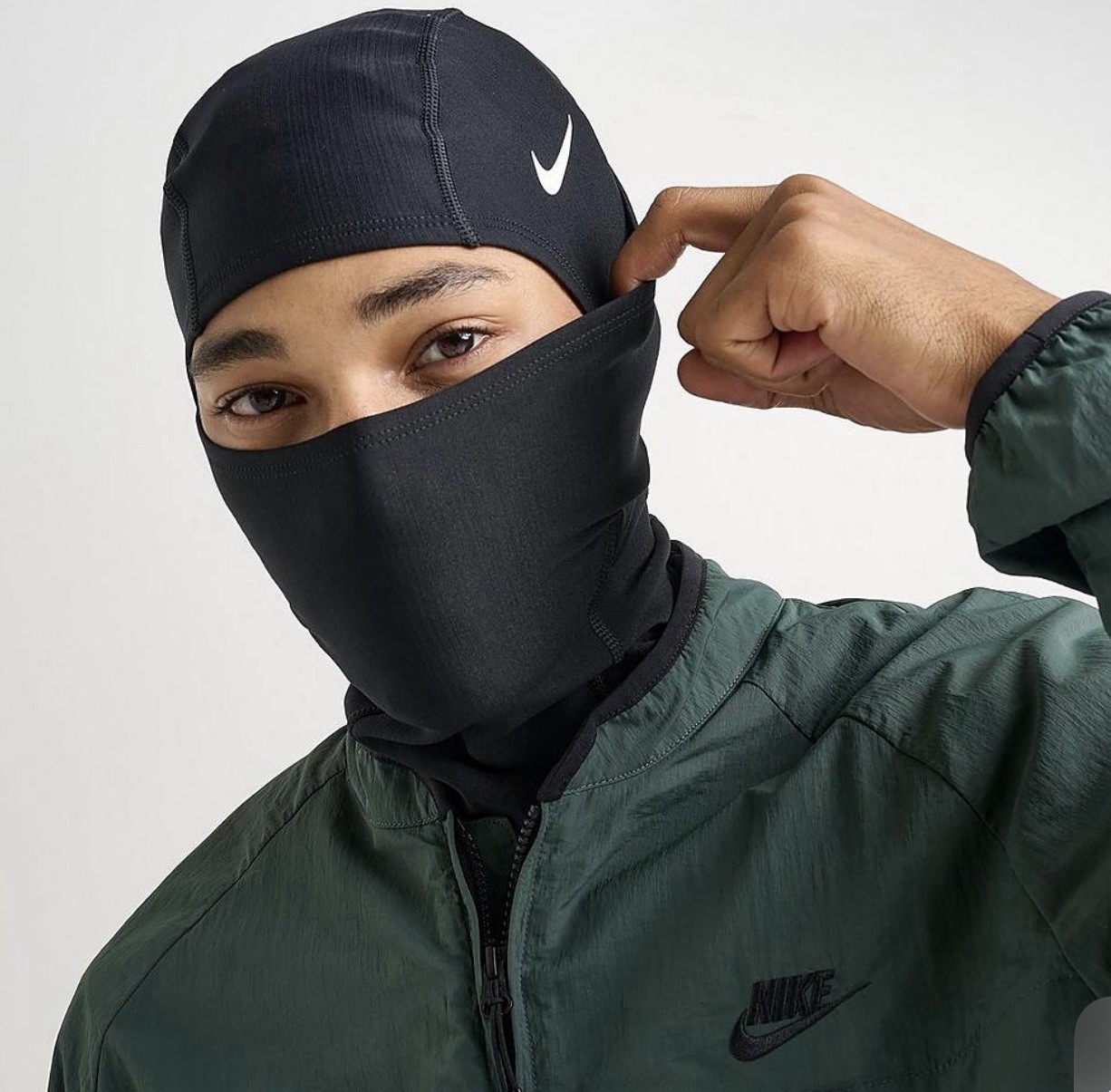 Nike Pro Hyperwam Balaclava Hood Ski Mask Therma-Fit Football Mask