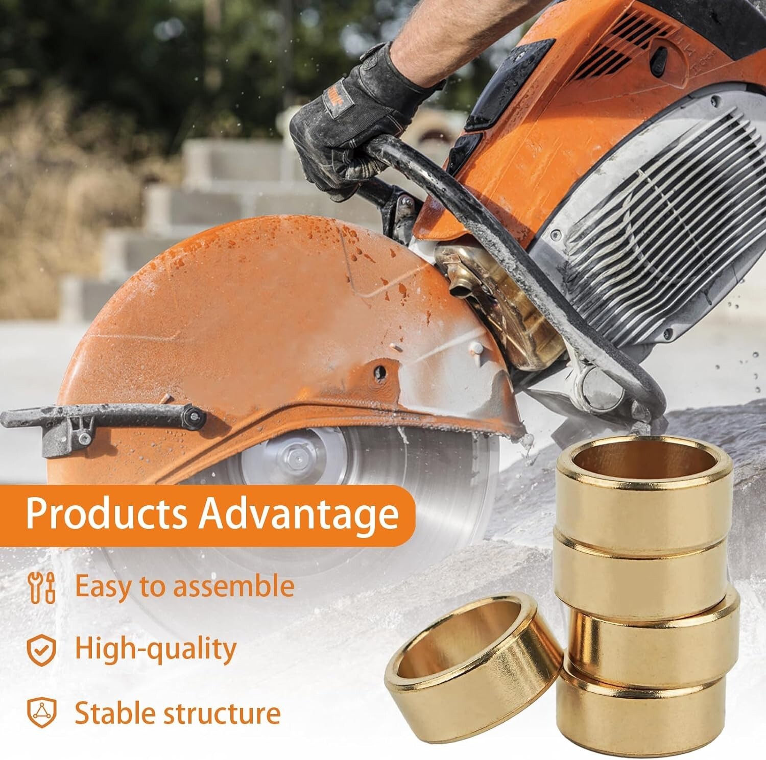 5 Pack -TS400 TS420 TS460 TS760 TS700 TS800 Saw Blade Arbor Adapter Reducer Ring