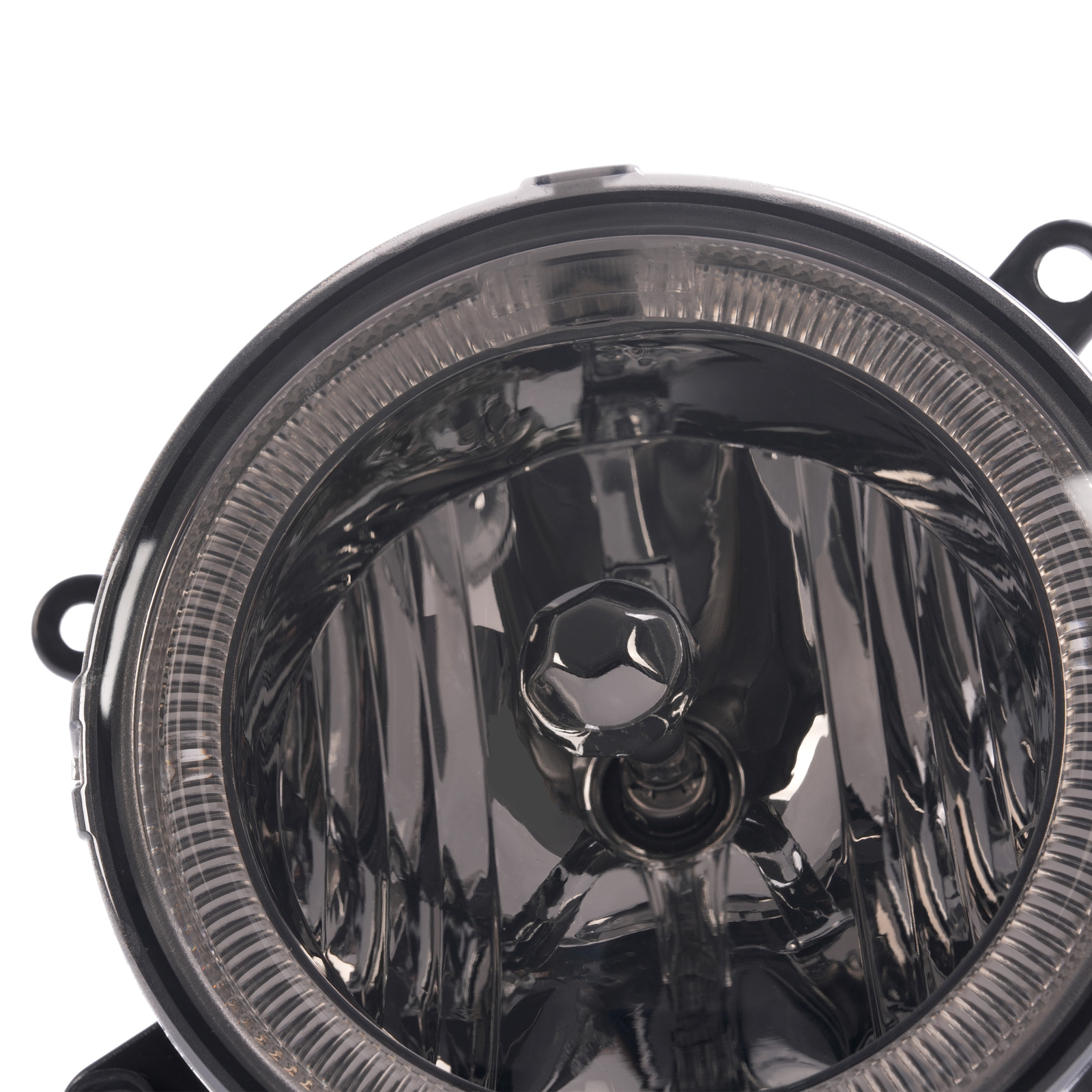 Fog Lights LED Halo Running Light Smoke Lens For Ford Mustang GT 2005-2009 RH&LH