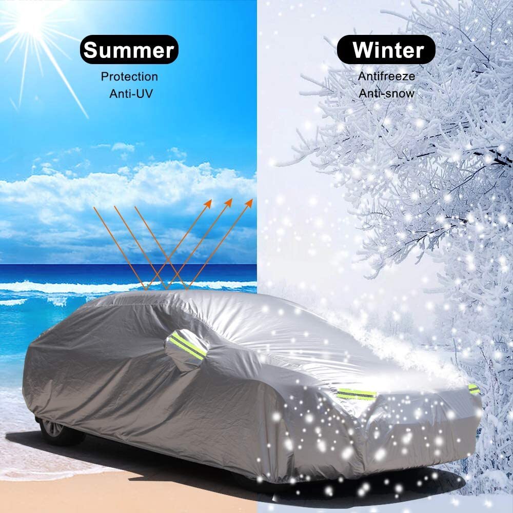 Custom Fit Full Car Cover For Toyota Rav4 Waterproof Sun All Weather Protection