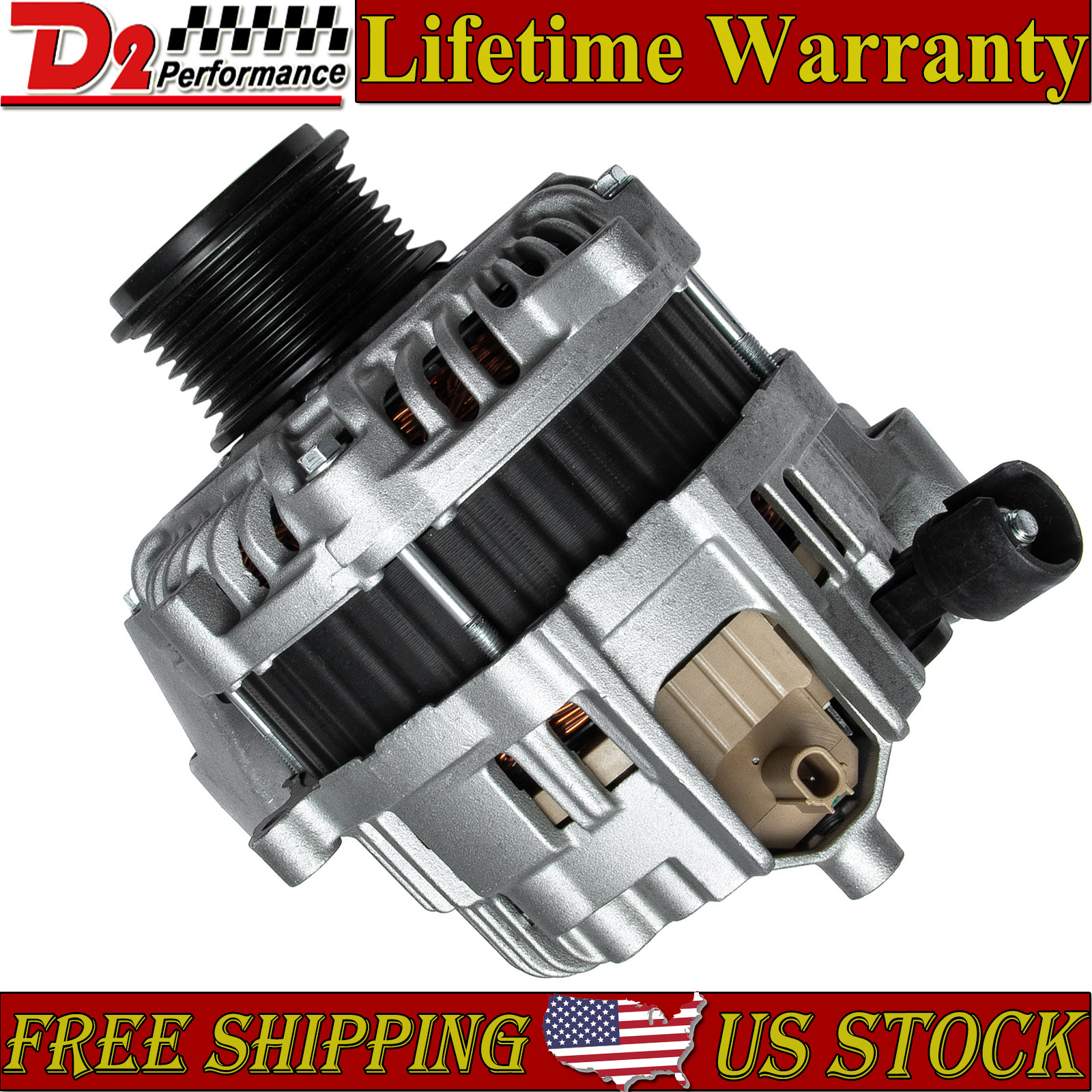 ALTERNATOR For 2013-2017 HONDA ACCORD 2.4L 311005A2A02