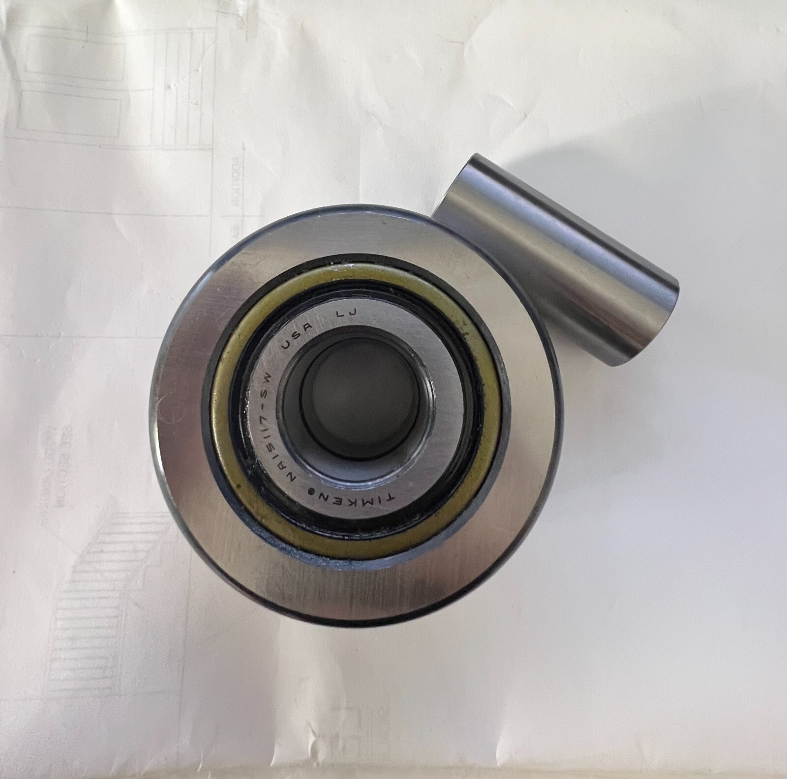 Complete cam roller bearing for concrete pump Schwing Mayco Putzmeister