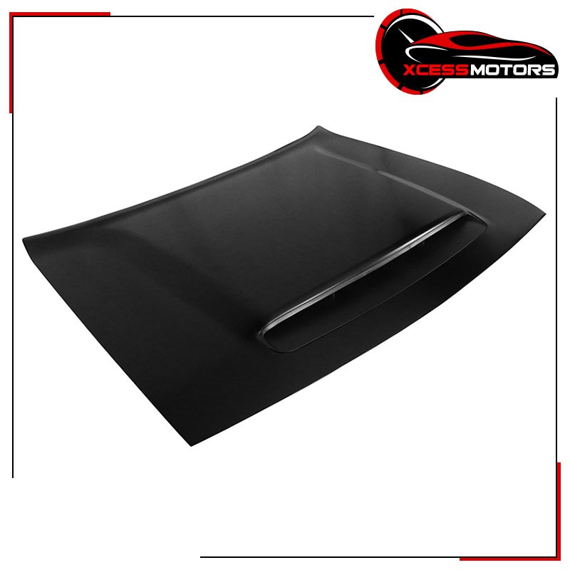 Fits 08-23 Dodge Challenger Demon Style Front Hood Panel Unpainted - Aluminum