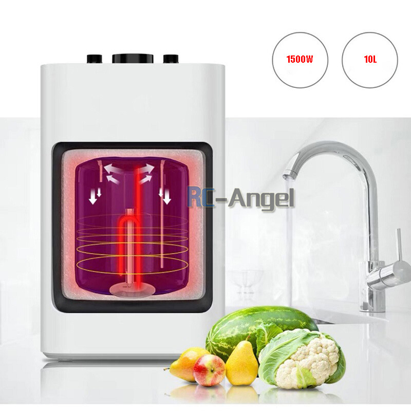 110V Mini Hot 10L Electric Tank Water Heater Kitchen Bathroom Home 95°F-167°F US