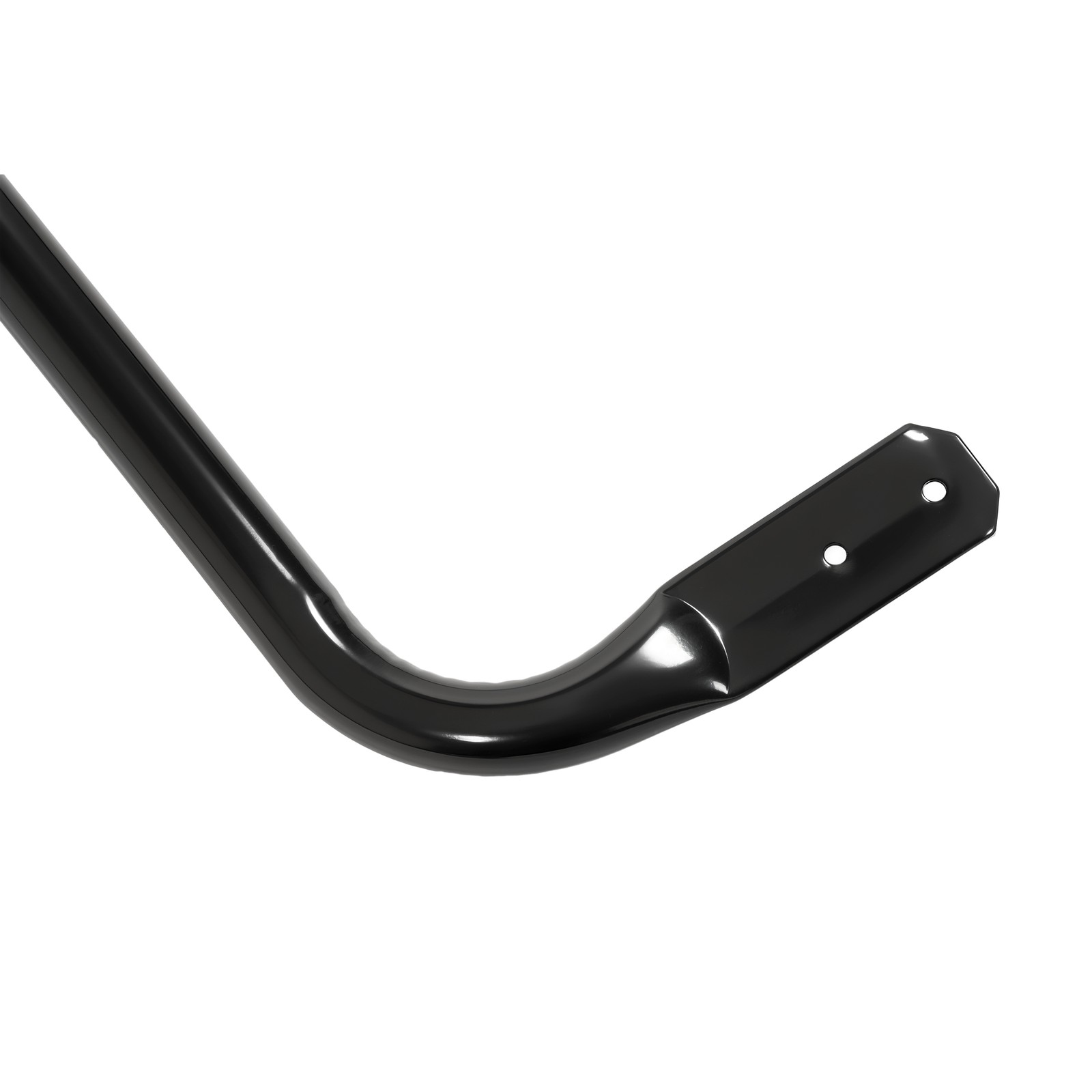 5FT Heavy Duty Step Handrail Black Steel For Indoor/Outdoor Steps & Loft Ladders