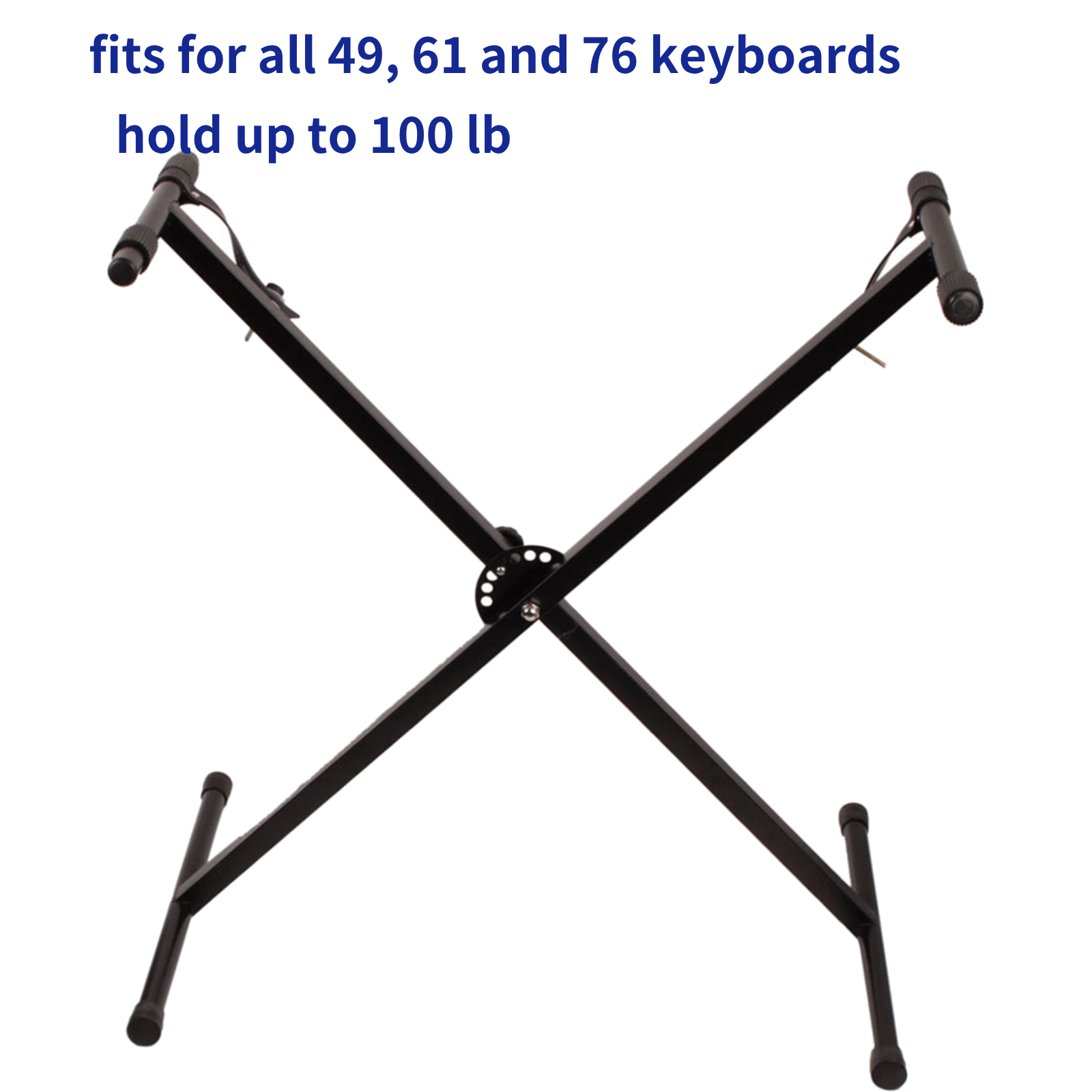 Heavy Duty X Keyboard Piano Stand and Keyboard Bench Set Adjustable Height