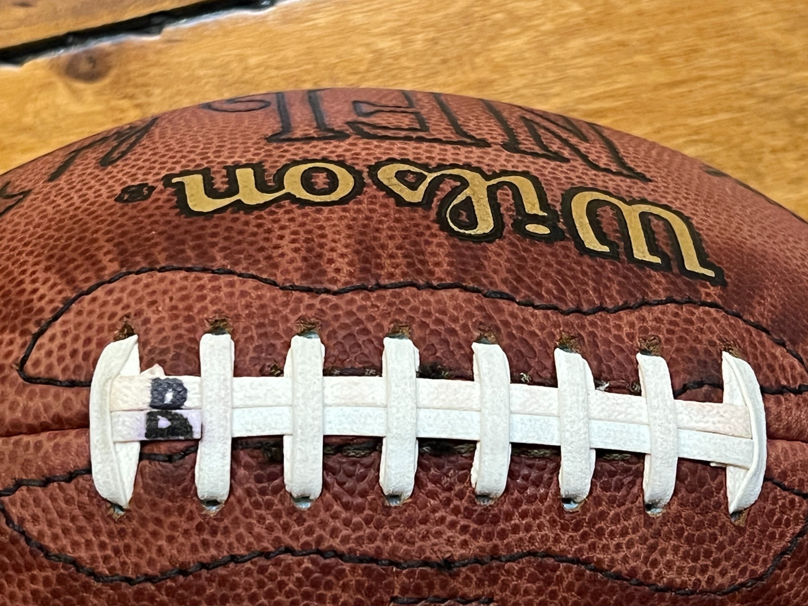 Bo Jackson RAIDERS Signed Autographed 1998 Wilson GAME USED NFL Pro Football