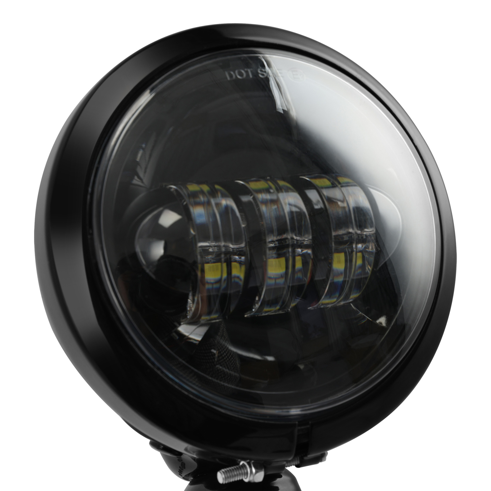 4.5"Auxiliary LED Spot Fog Light Turn Signal For Harley Electra Road Glide 94-24