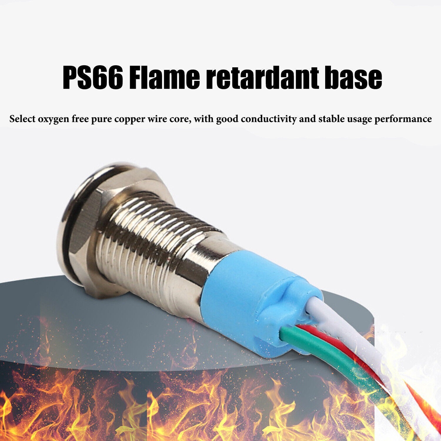 5X Car Boat Indicator Light 12V 8mm LED Pilot Dash Dashboard Panel Warning Lamp