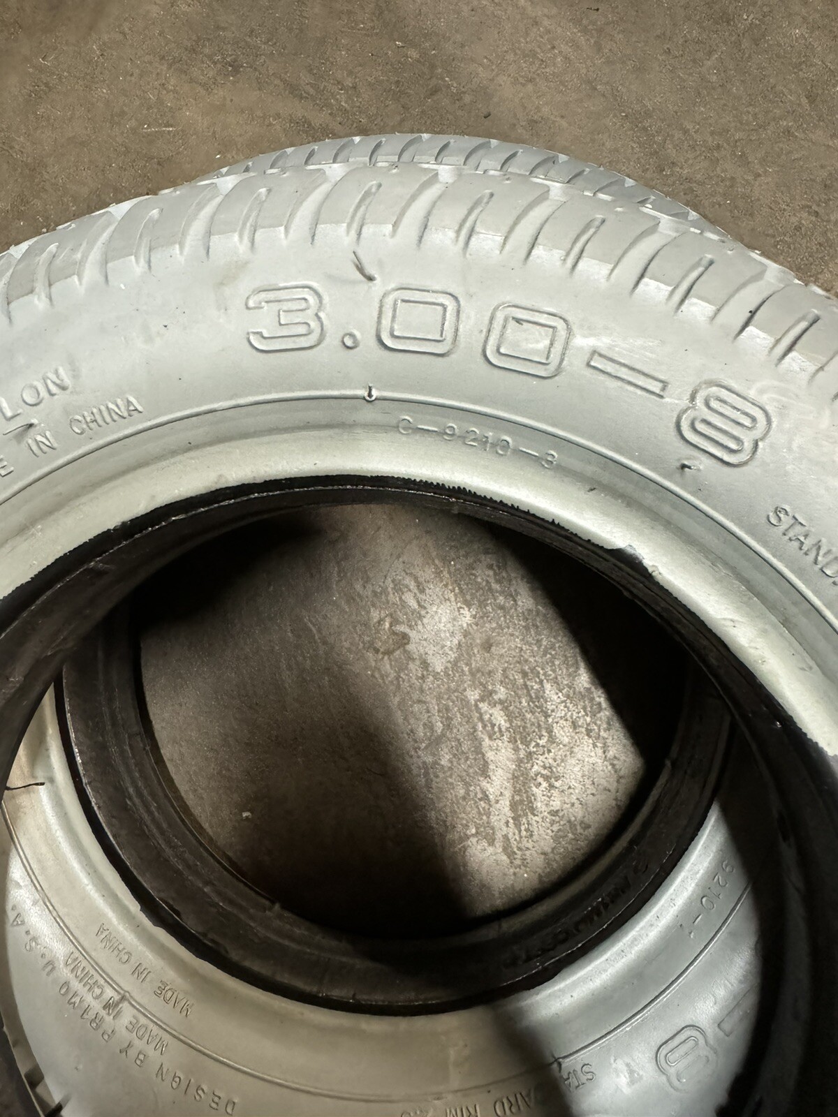 14"x3" Drive Wheel Flat-Free Aqua Tread Tire for Jazzy Power Wheel Chairs 3.00-8