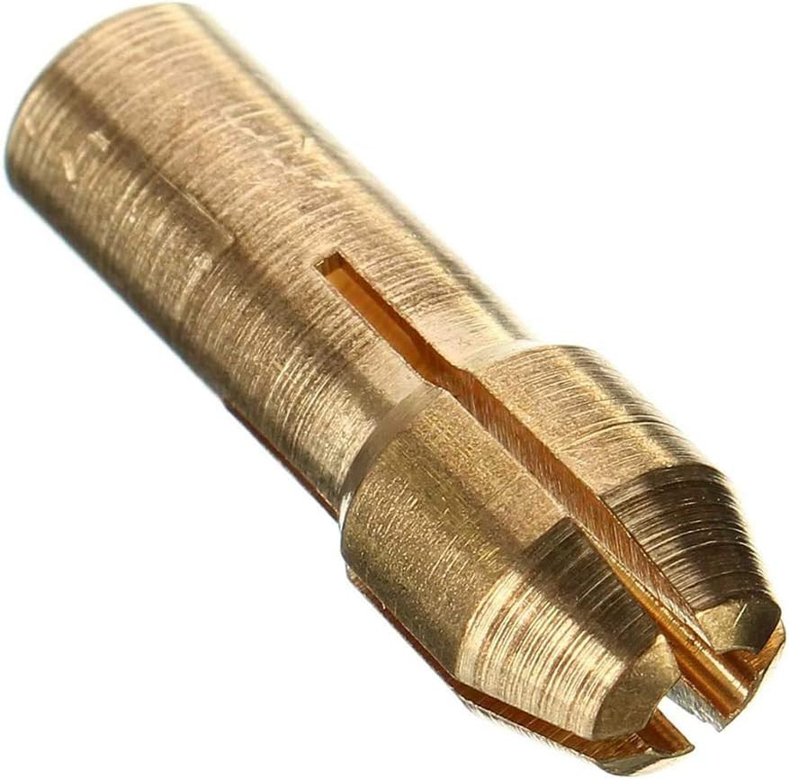 3 Sets 0.5-3Mm Electric Drill Bit Brass Collet Chuck Set Mini Twist Drill Chuck