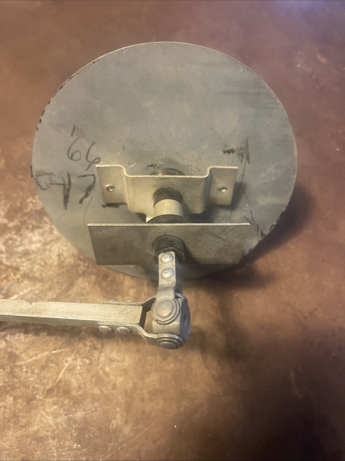 1966 Cessna C172 Fuel Selector Valve With Face Plate