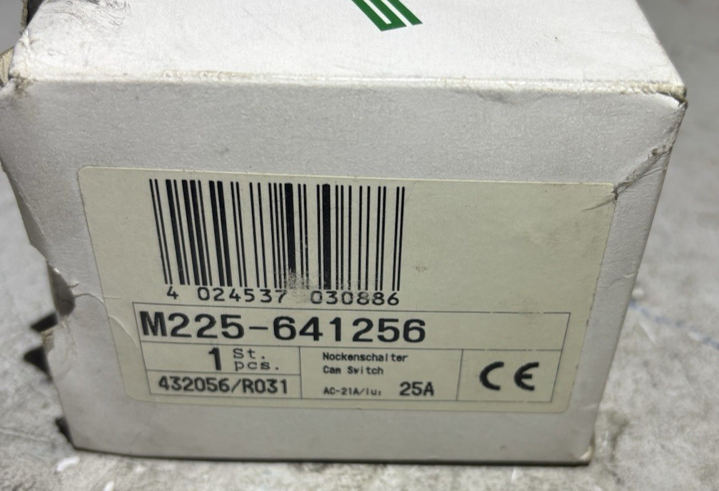 Salzer M225-641256 Cam Switch Step Switch