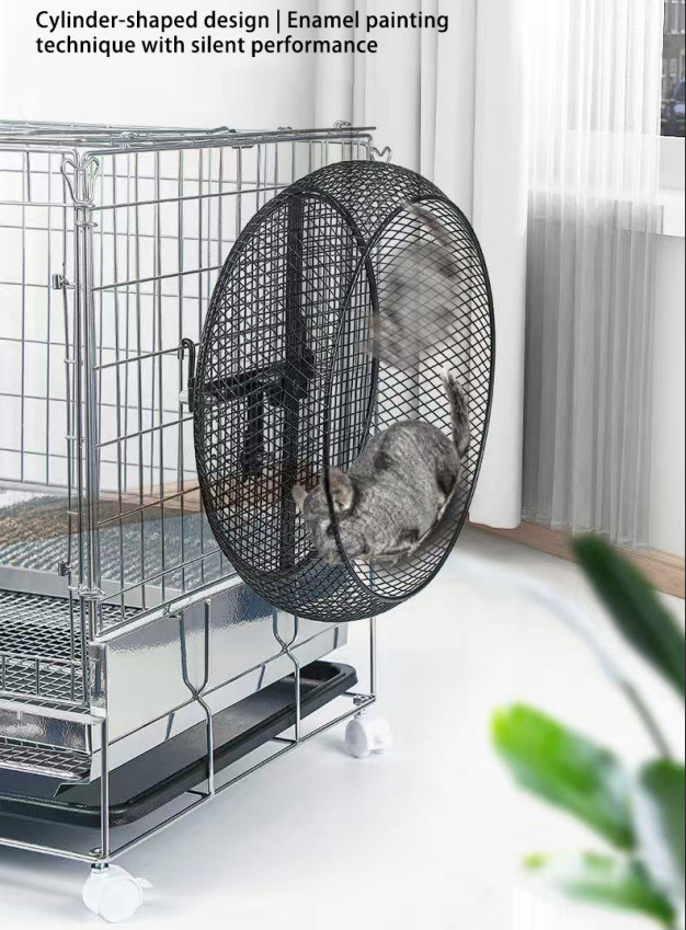 Nobelza Free Pet Running Wheel (Metal)