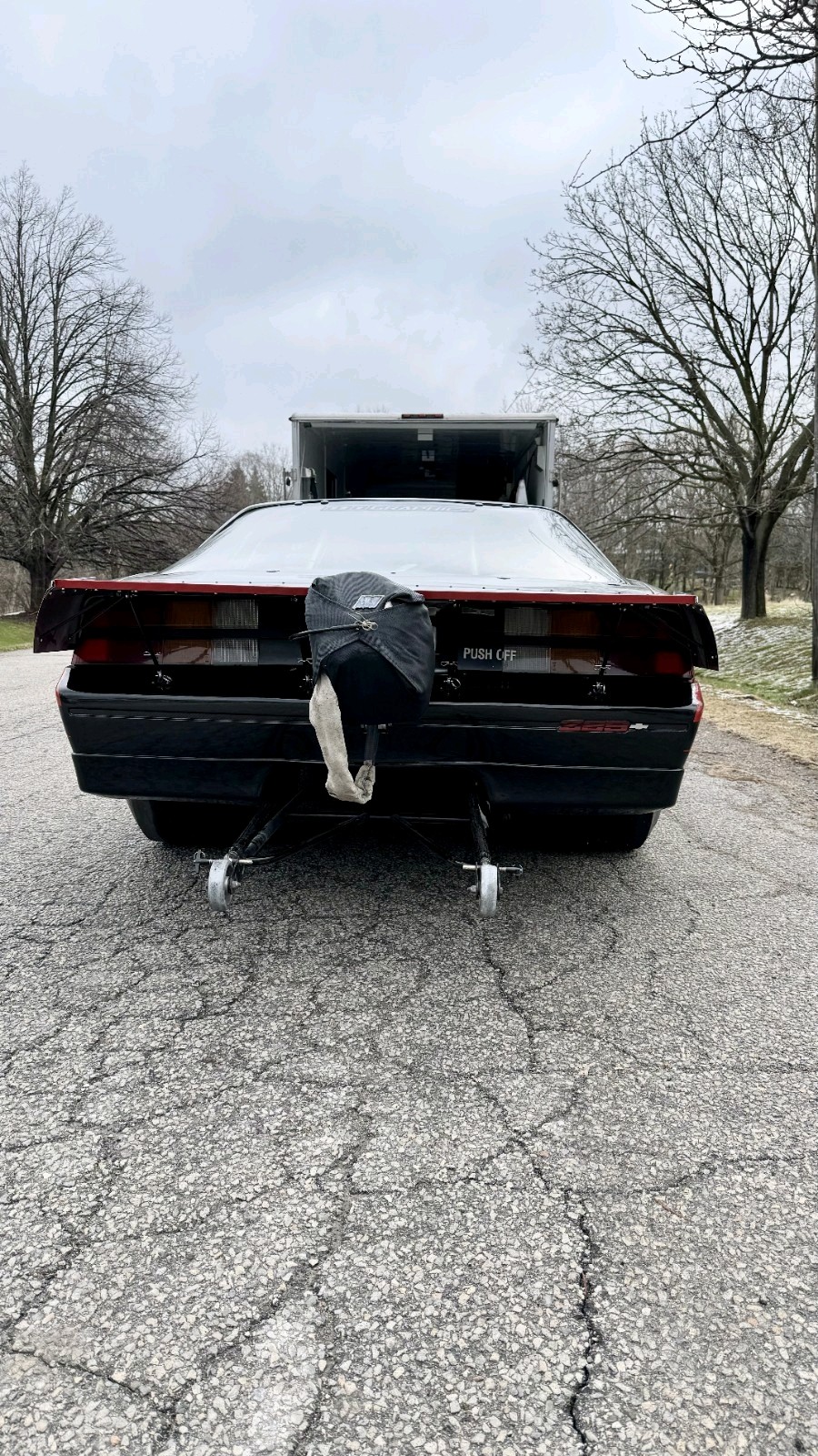 Camaro Wing Chevy 82-92 black, brushed, satin, polished anodized aluminum
