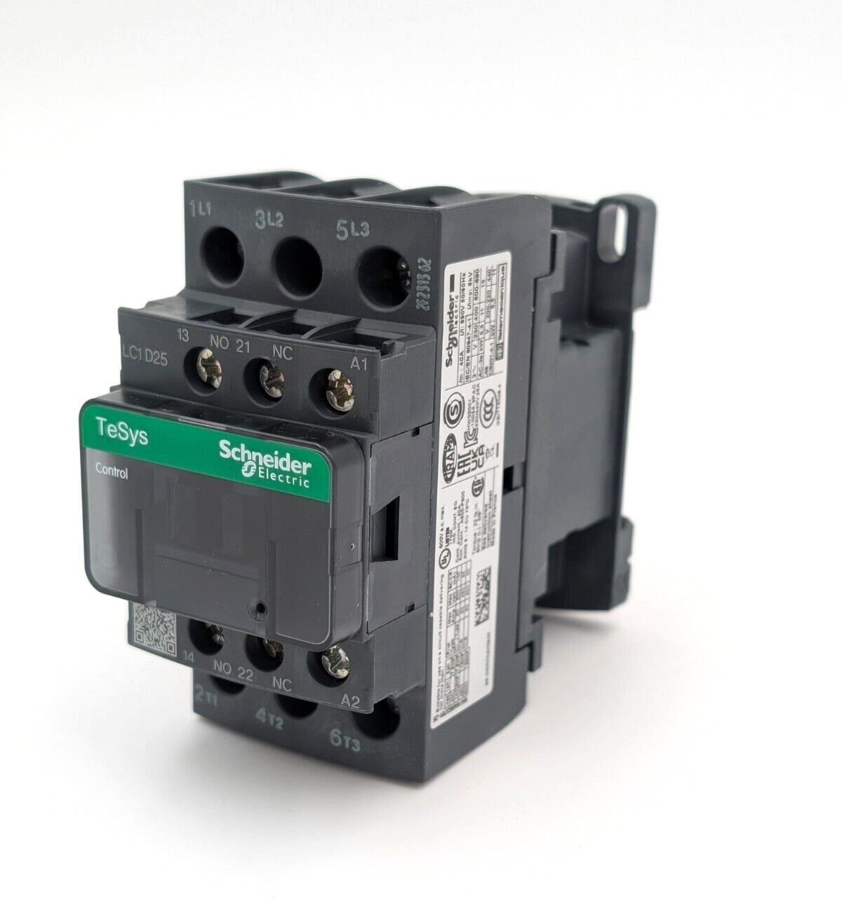 Schneider Electric LC1D25P7 Manual Motor Circuit Breaker 3P(3NO) 25A 230V AC New