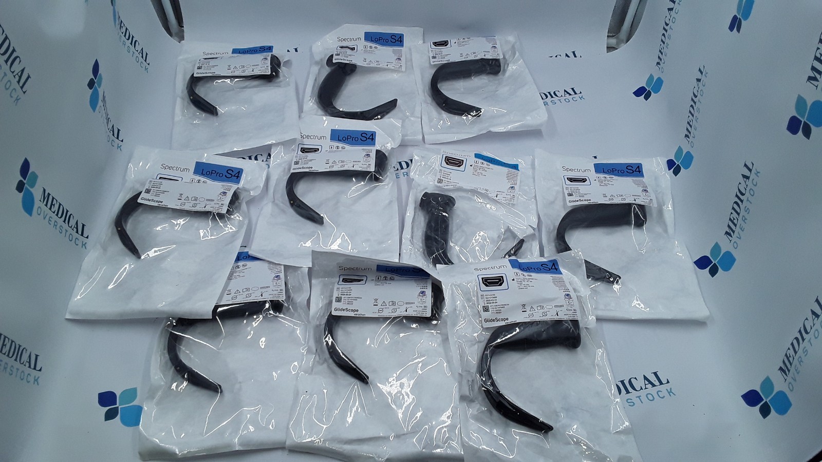 Verathon Spectrum LoPro S4 Video Laryngoscope REF 0574-0195 Lot of 10