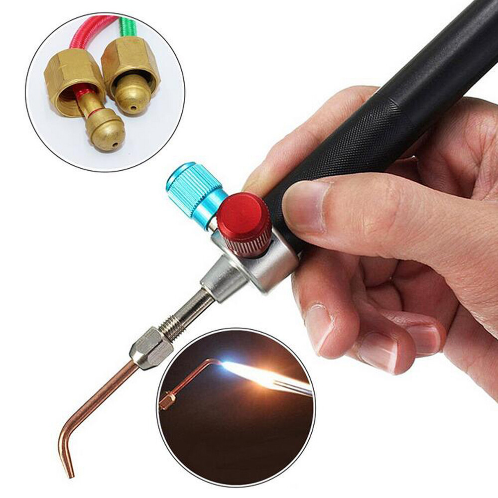 Mini Hot Jewelry Jewelers Micro Welding Soldering Torch Small Head Gas W/5 Tip