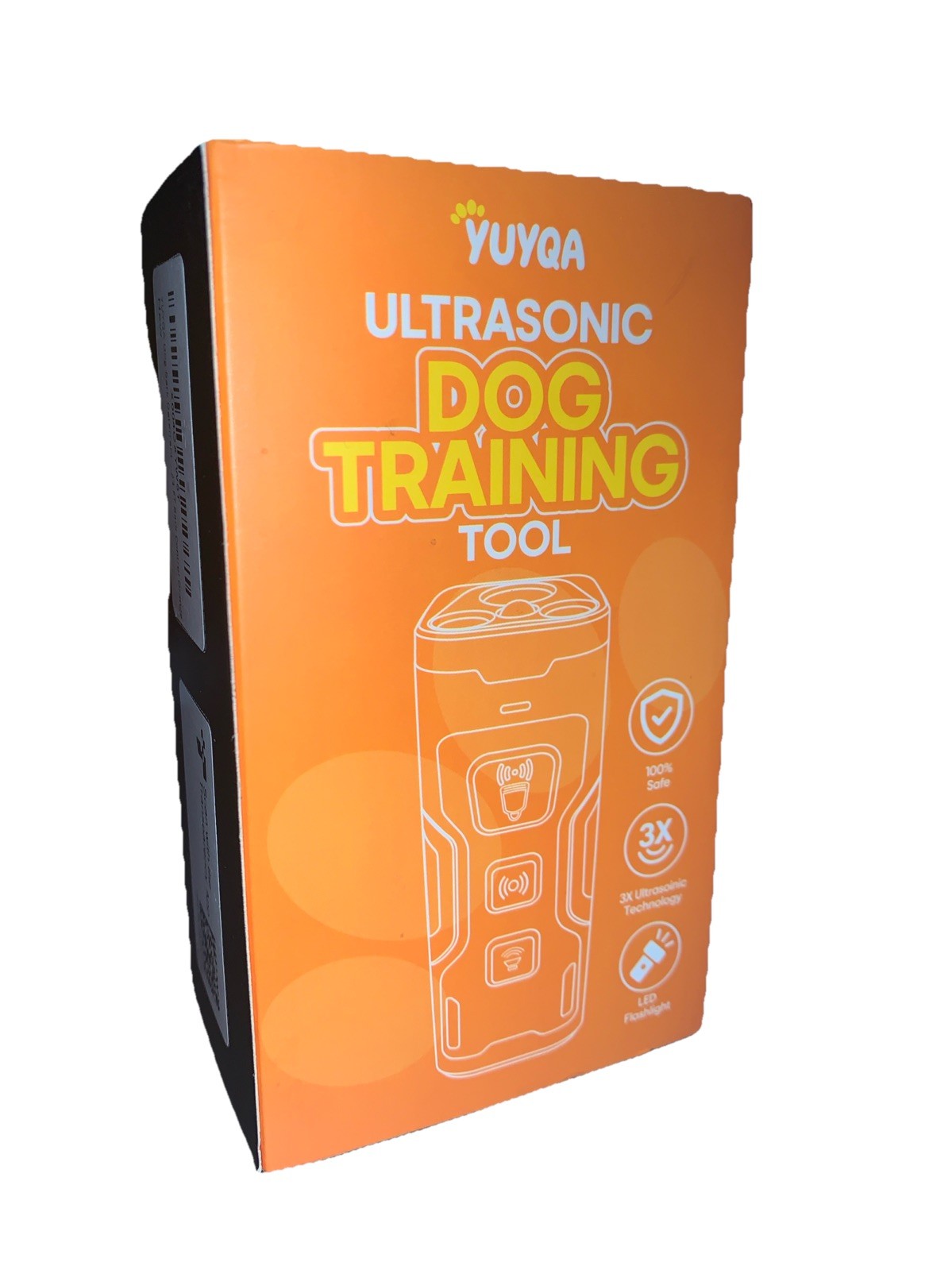 Dog Bark Deterrent Device, 3X Ultrasonic Anti Barking, 6 Training Modes