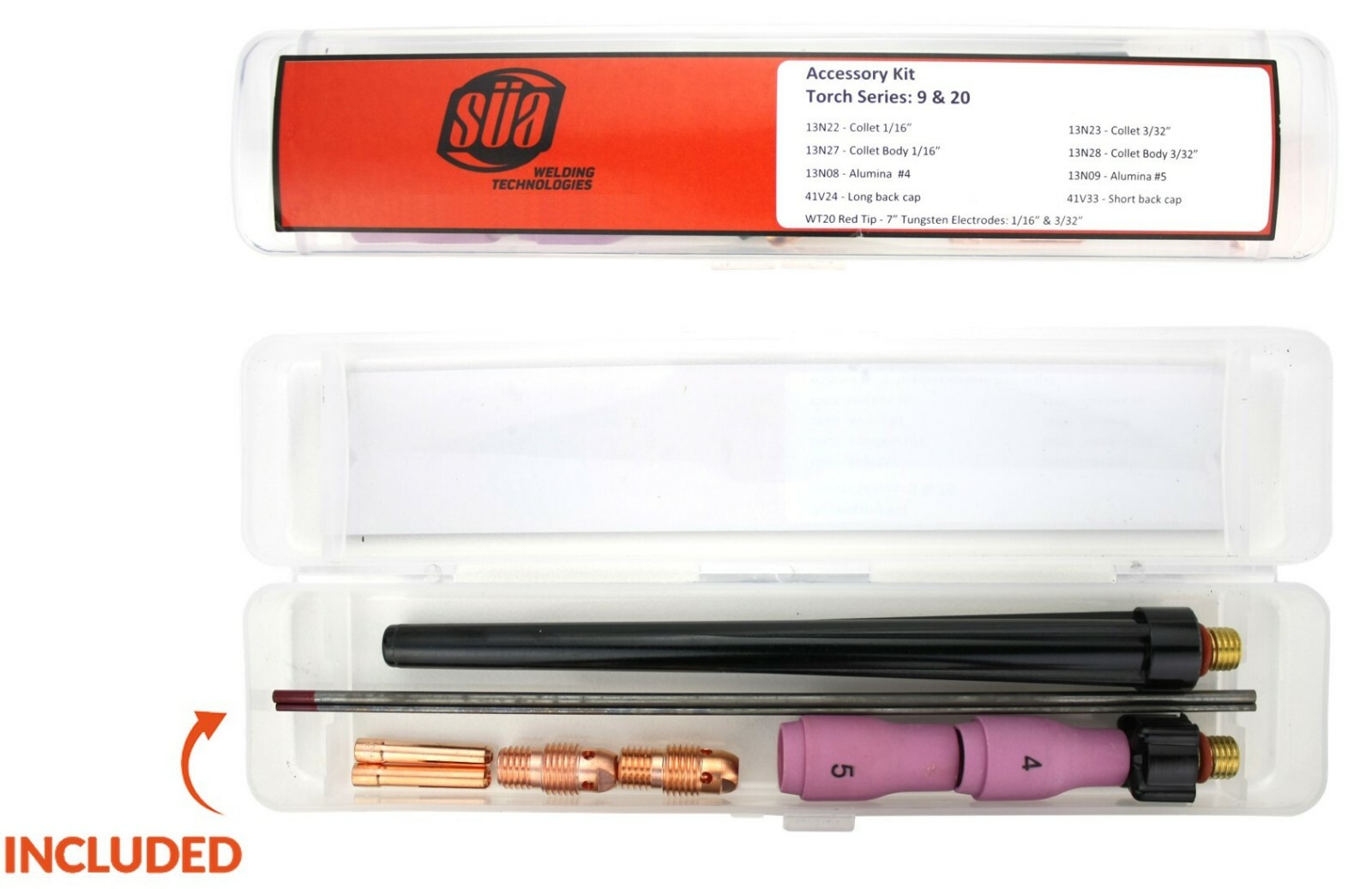 20 Series - 250 Amp - Water Cooled TIG Torch - Stud Connector/Adaptor