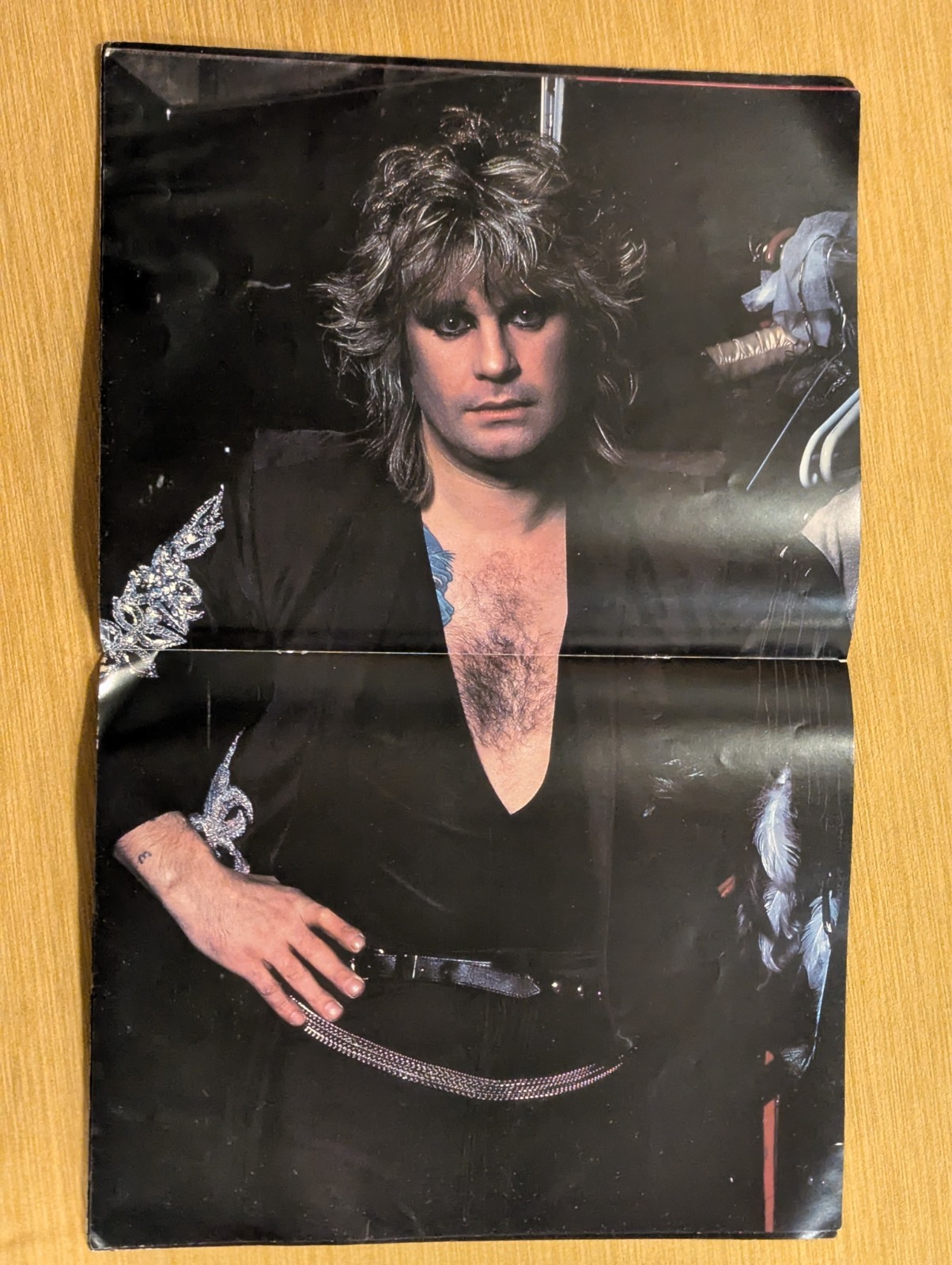 Ozzie Osbourne Bark at the Moon World Tour Book 1984 NICE!! 14"x11"