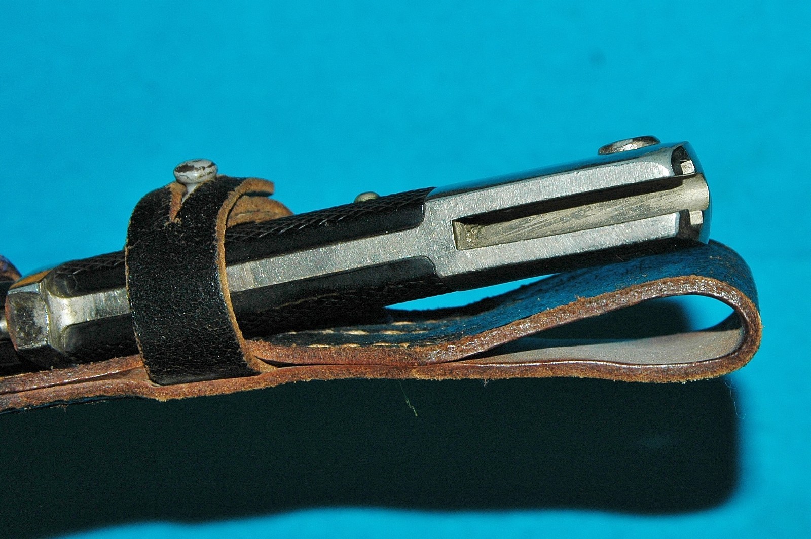 German WW2 Army Dress Carbine Bayonet M1940-Paul Seilheimer/ Solingen w/ Scab.