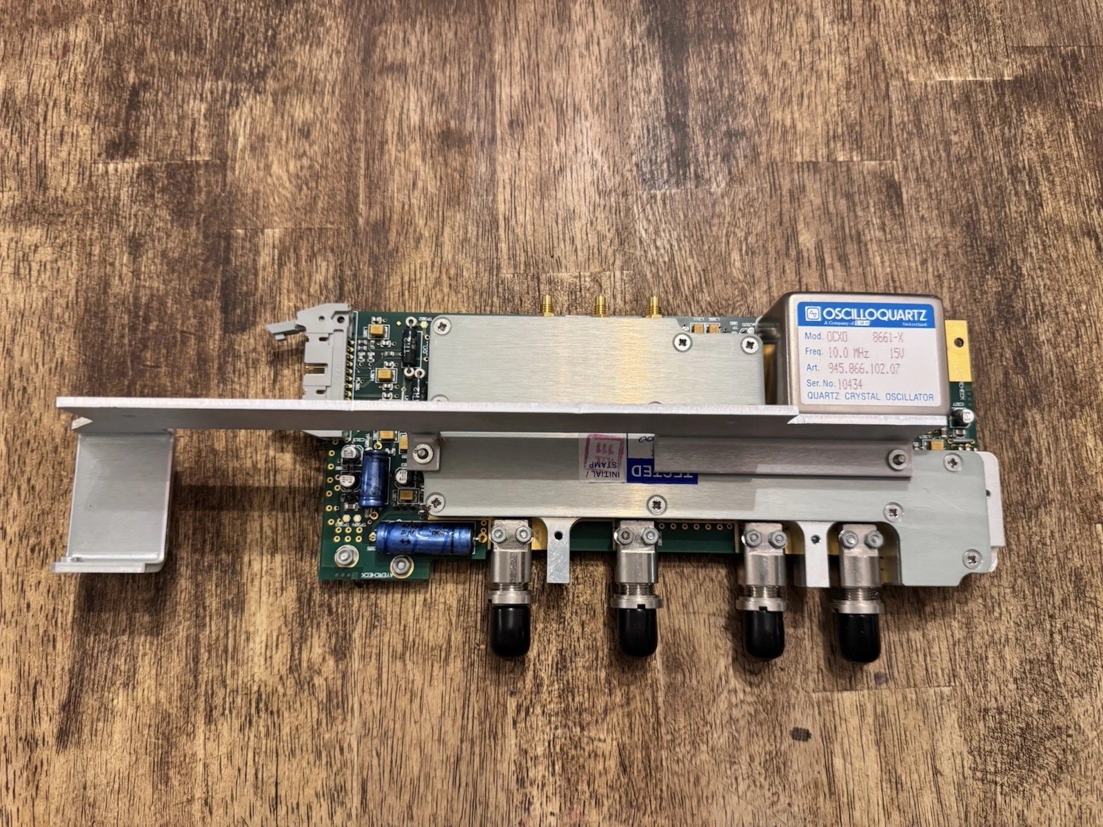 Racal 18-3346A Module With Oscilloquartz 8661 for 6113G Digital Radio Test Set.
