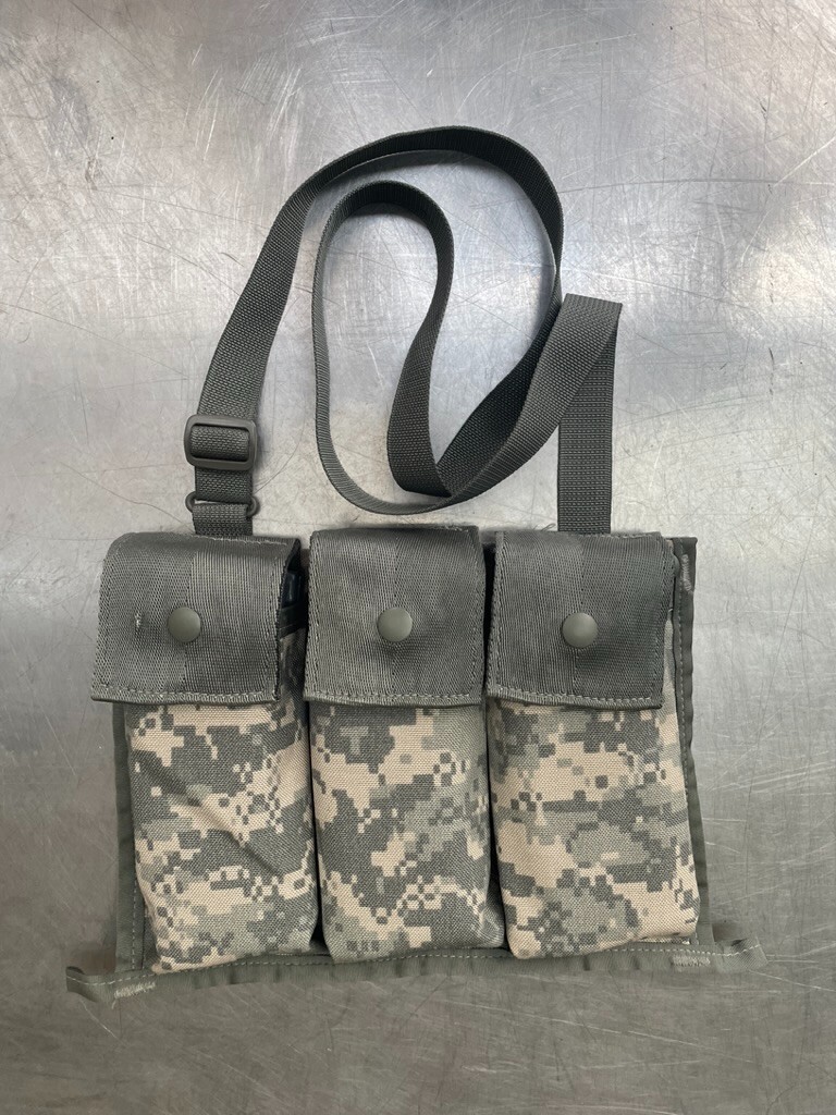 -LOT of 10- Military 6 Magazine Bandoleer MOLLE II Mag Ammunition Pouch w/ Strap