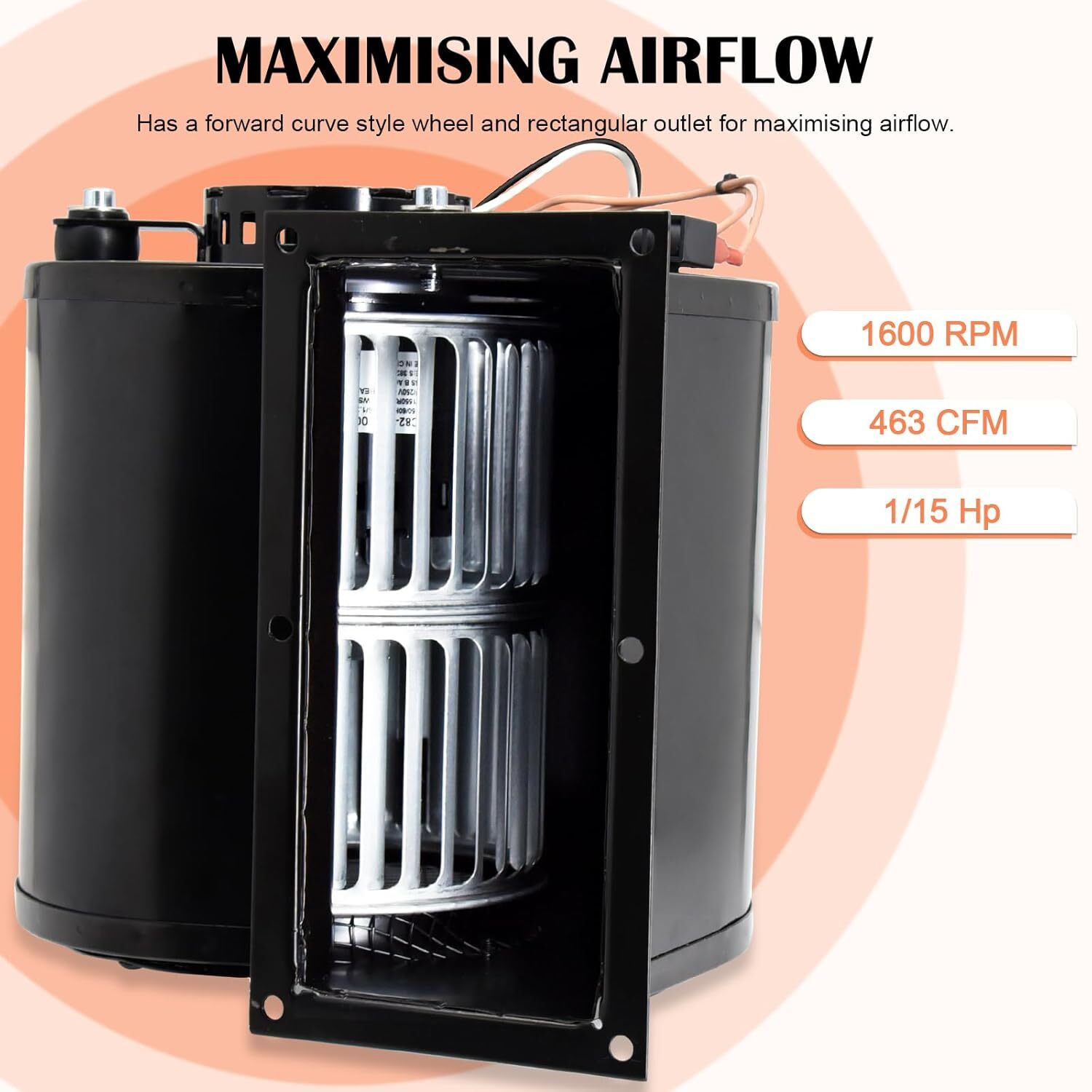 HVAC & Furnace Blower Fan Motor For Dayton 1TDR9,Fasco B45267,US Stove 7063-7102