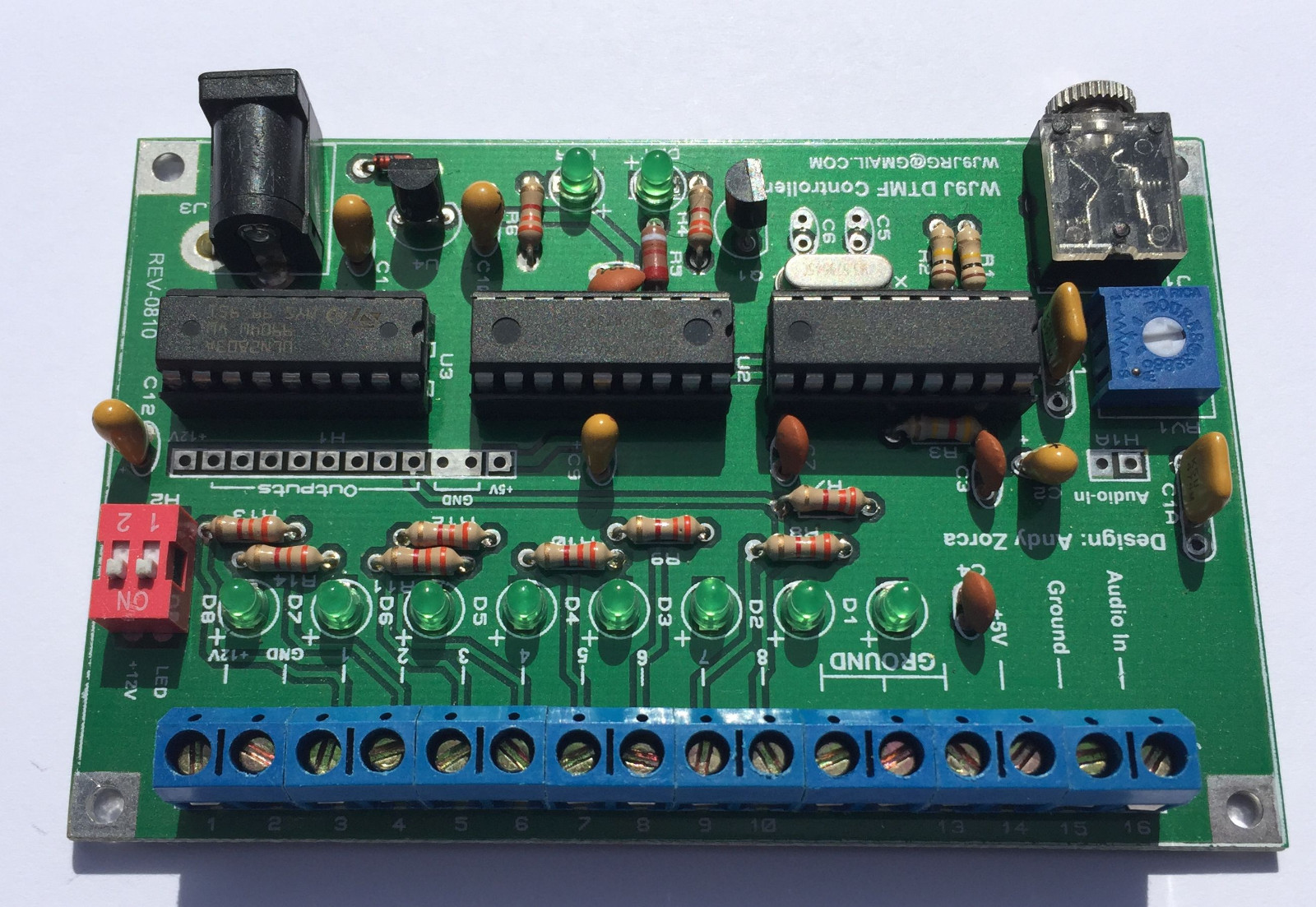 Repeater Controller Accessory automation Controller 8 Outputs Relay driver DTMF