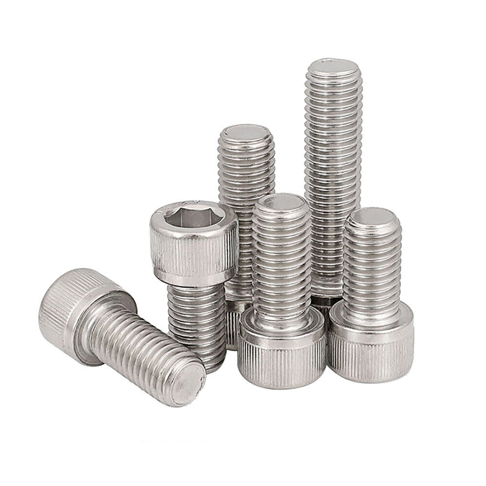 M3 x 3mm - 130mm Hex Socket Head Cap Bolts A2 Stainless Steel Screws DIN 912