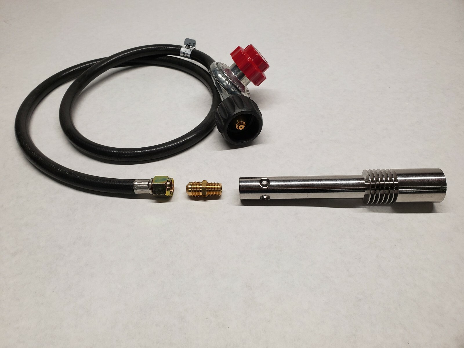 Mr. Shorty Foundry/Forge Propane Burner, Jet Torch with Regulator and fitting