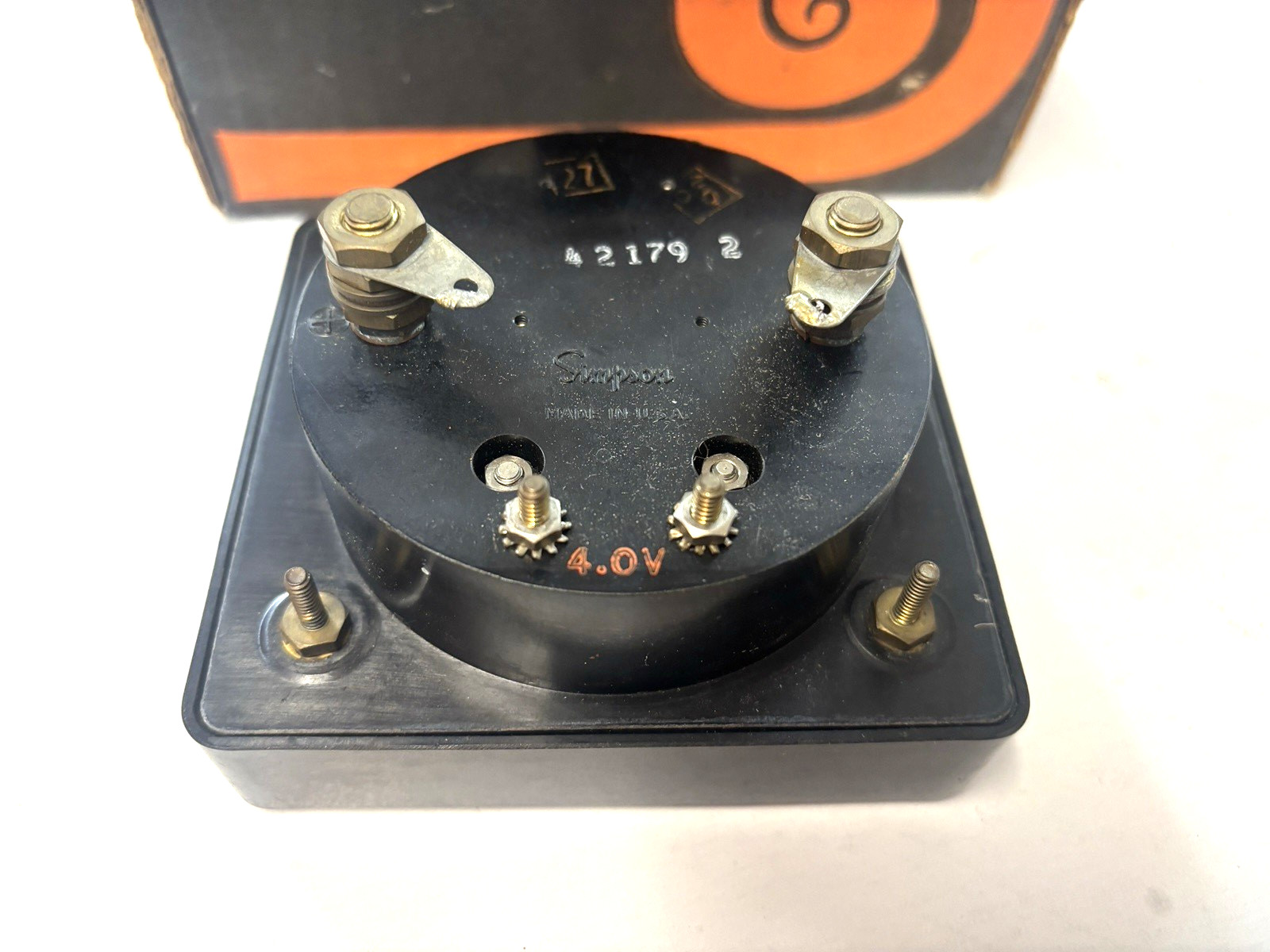 vintage Simpson VU meter SK525-1080 - tested and Works !