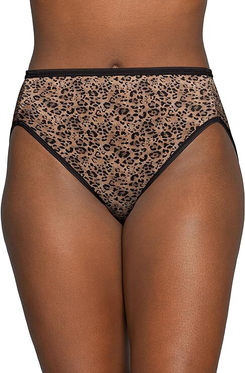 4 Pairs Vanity Fair Illumination Briefs HI-CUT Mixed PRINTS 13108 6 7 8 9 10