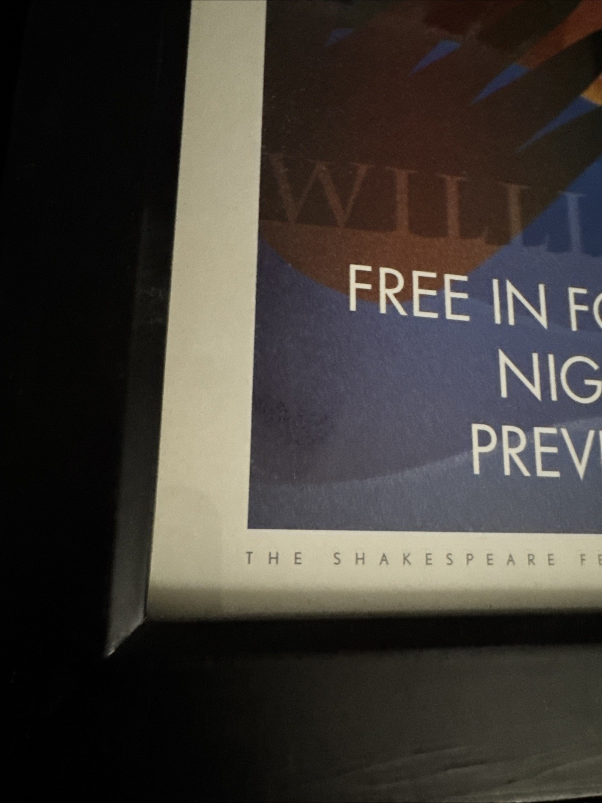 THE TEMPEST Russel Treyz SHAKESPEARE FESTIVAL ST LOUIS 2005 Framed 17x23 Poster