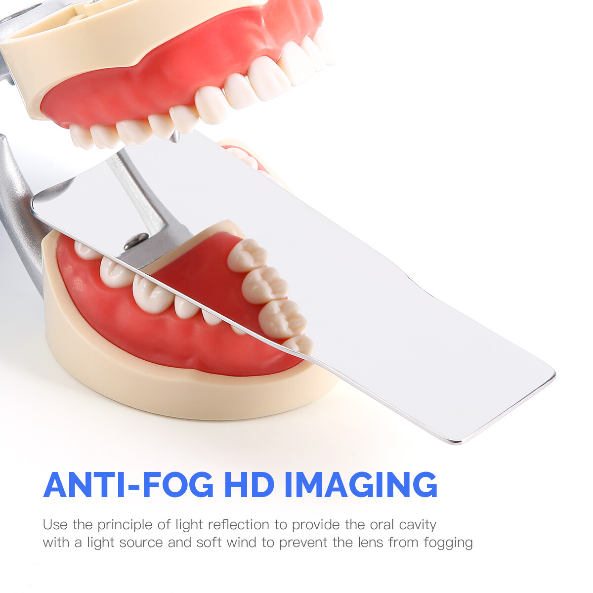Dental Occlusal Mirror Fog Free LED Intra Oral Photo System Mirror Anti-Fog 4K