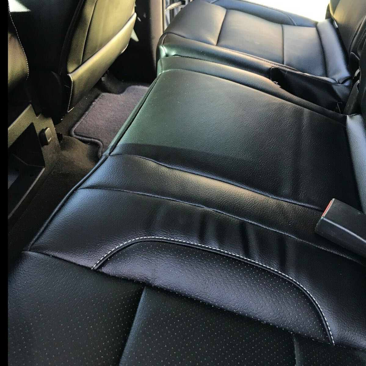 HECASA Complete Set Seat Covers For 14-18 Chevy Silverado LT DOUBLE Cab